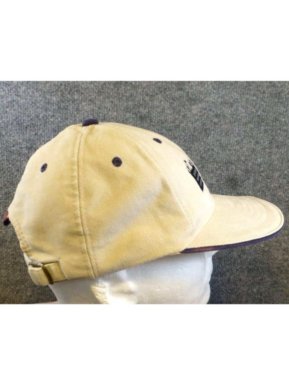 Tower Of London Beige Baseball Cap Adjustable Historic Royal Palaces Logo Embroi - Picture 2 of 6